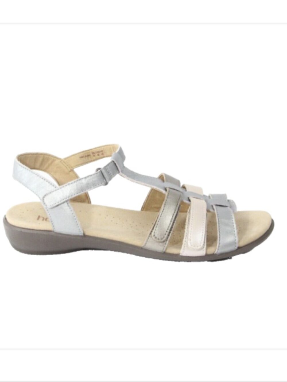 Women Comfort Sandals sz 11 NEW Hotter Sol Leather Shoes Gladiator Walking